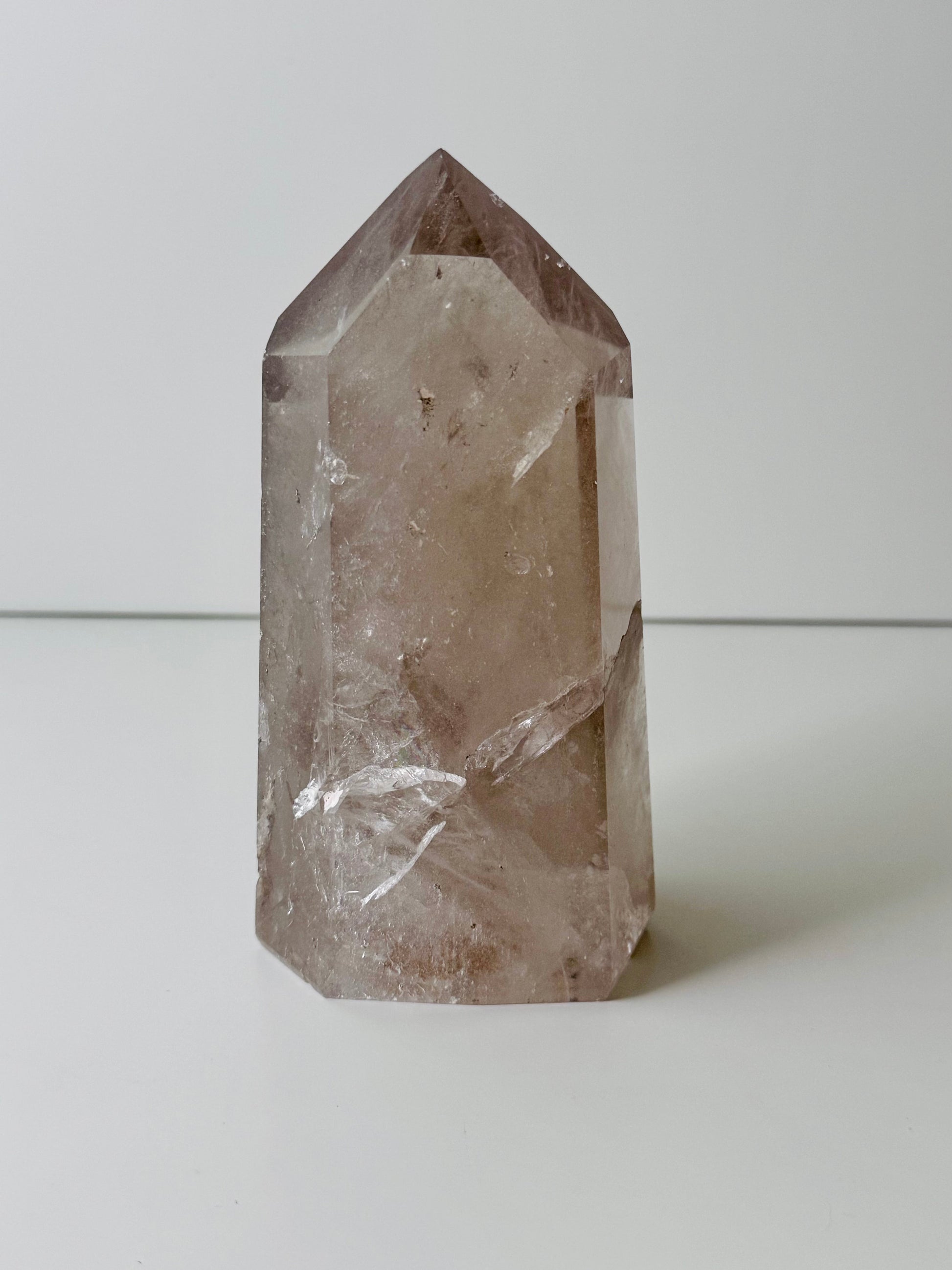 Smoky Quartz Tower – 5.5"x2.5"x1.5"