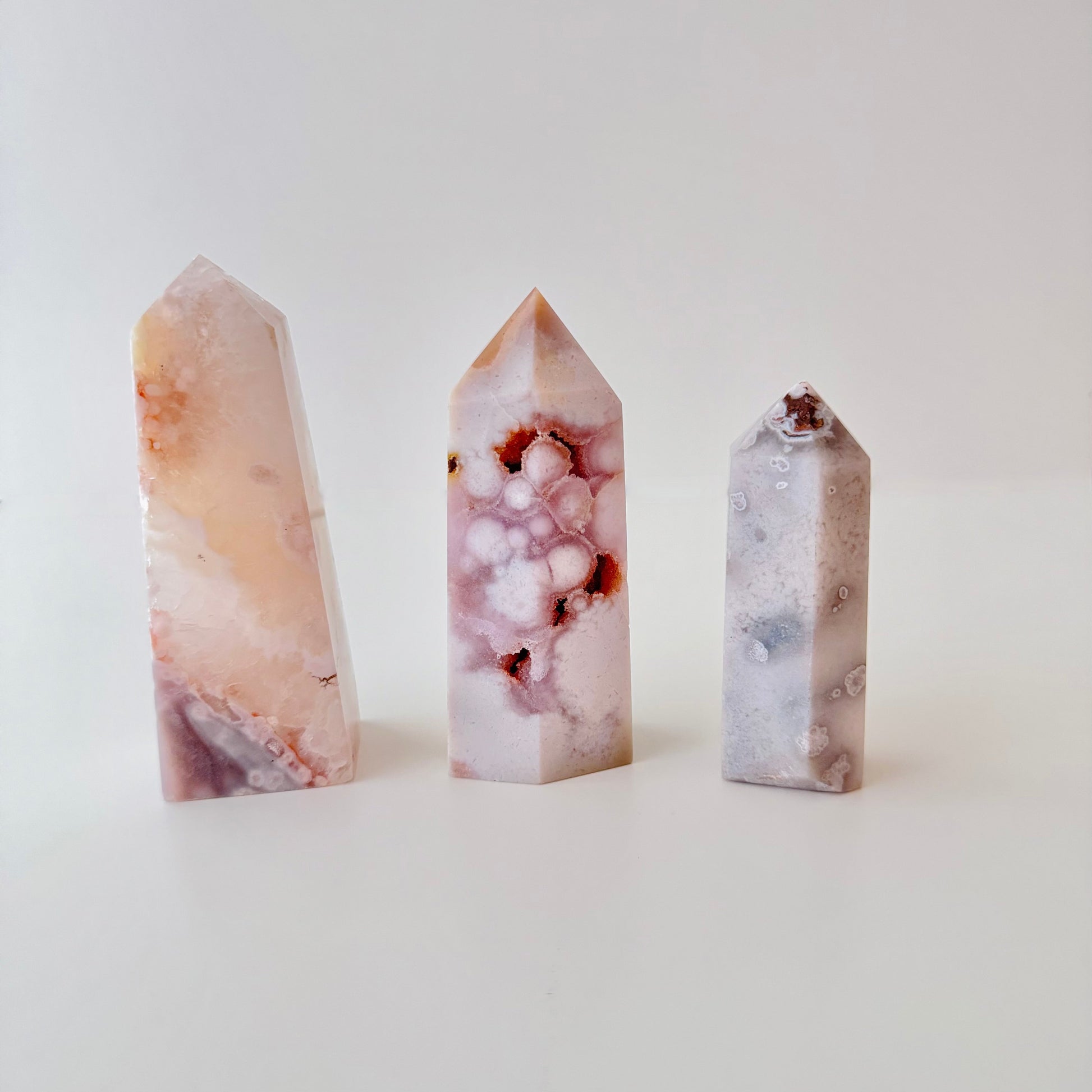 Pink Amethyst towers –