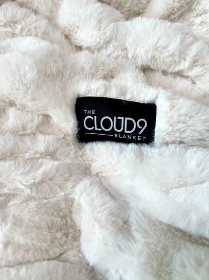 Ivory Minky Faux Fur Blanket - Large: 60"x72"