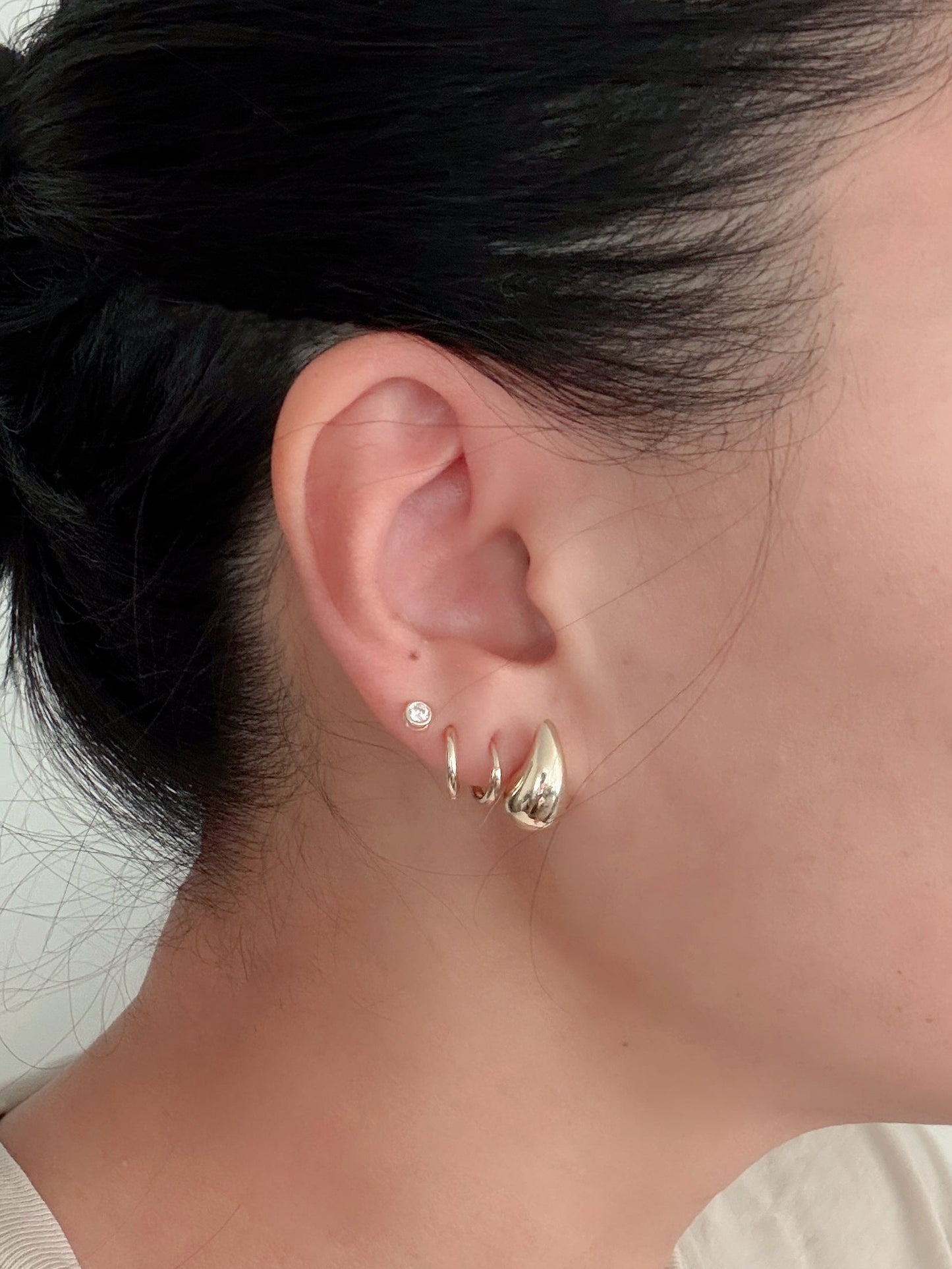 DEWDROP EARRINGS 14KT YELLOW GOLD – EARS