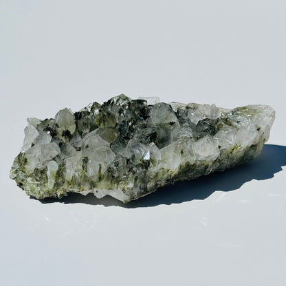Epidote & Quartz Specimens from Turkey – Natural Mineral Crystals – Quartz chunks .315 lb