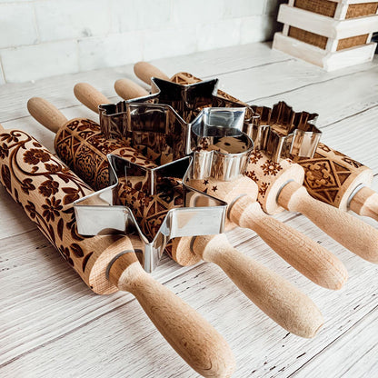 Easter + Spring Rolling Pins – Kitchen - Baking Tools