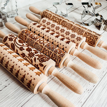 Easter + Spring Rolling Pins – Kitchen - Baking Tools