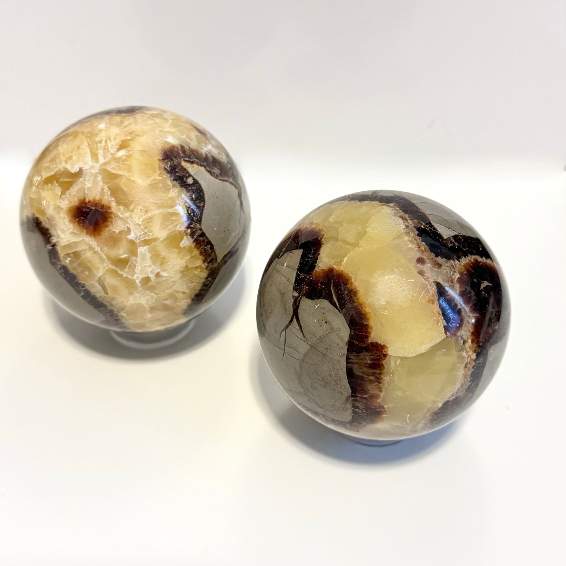 Septarian Sphere – Calming Crystal for Strength & Stress Relief –