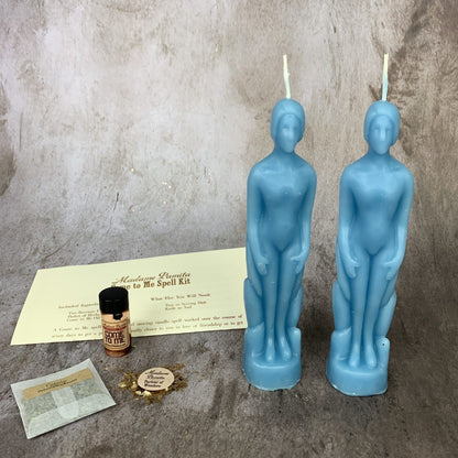 Come to Me Candle Spell Kit Human/Human - Attract Love & Passion