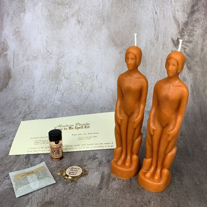 Come to Me Candle Spell Kit Human/Human - Attract Love & Passion