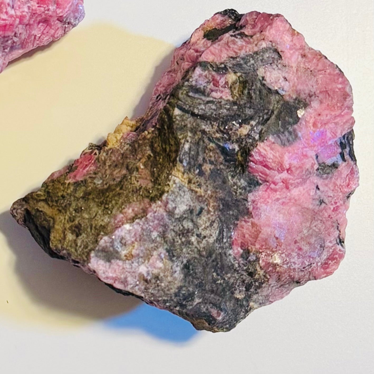 Rhodochrosite – Rough Unpolished Healing Stone with Manganese