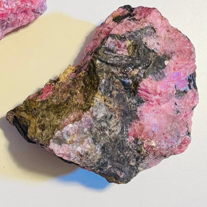 Rhodochrosite – Rough Unpolished Healing Stone with Manganese
