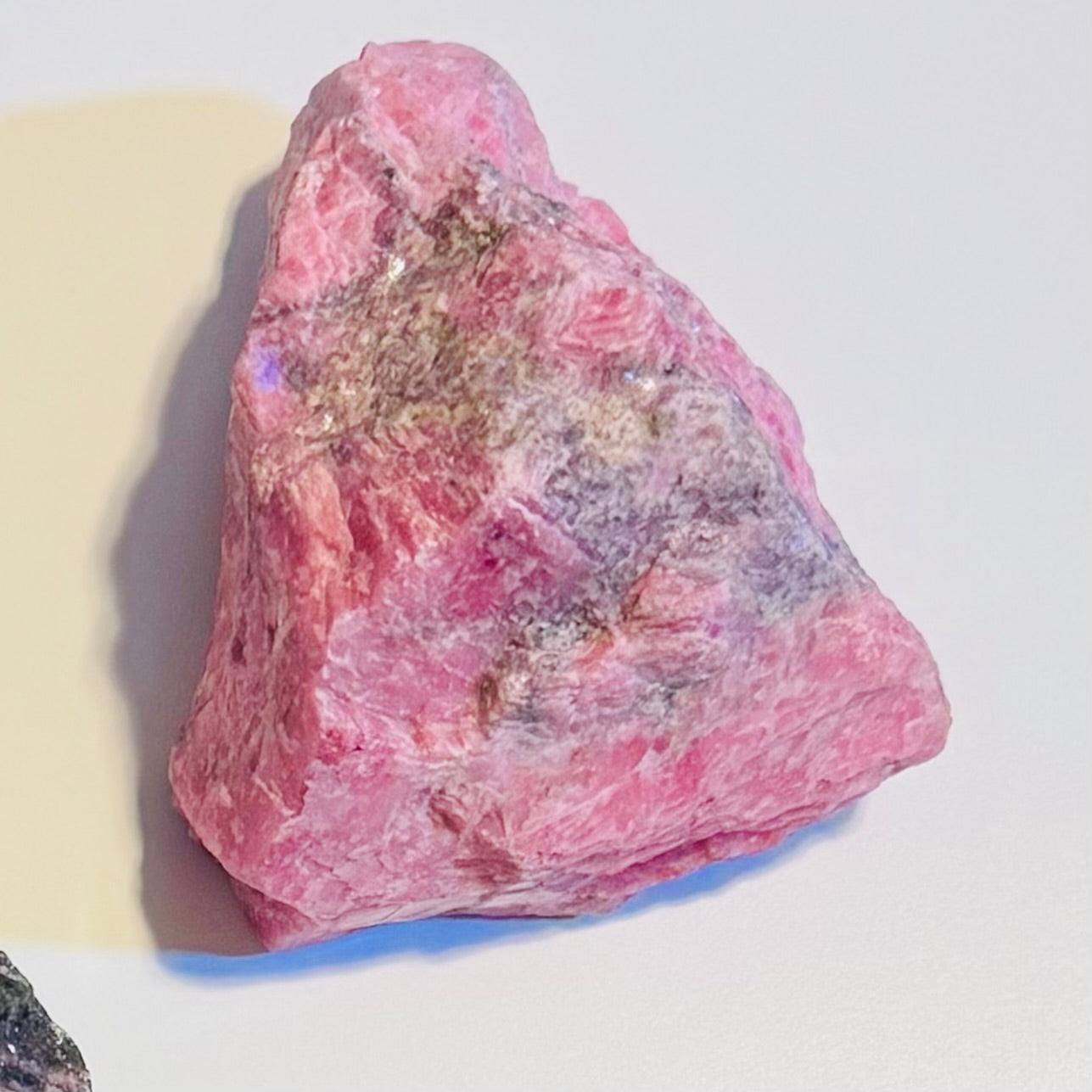 Rhodochrosite – Rough Unpolished Healing Stone with Manganese