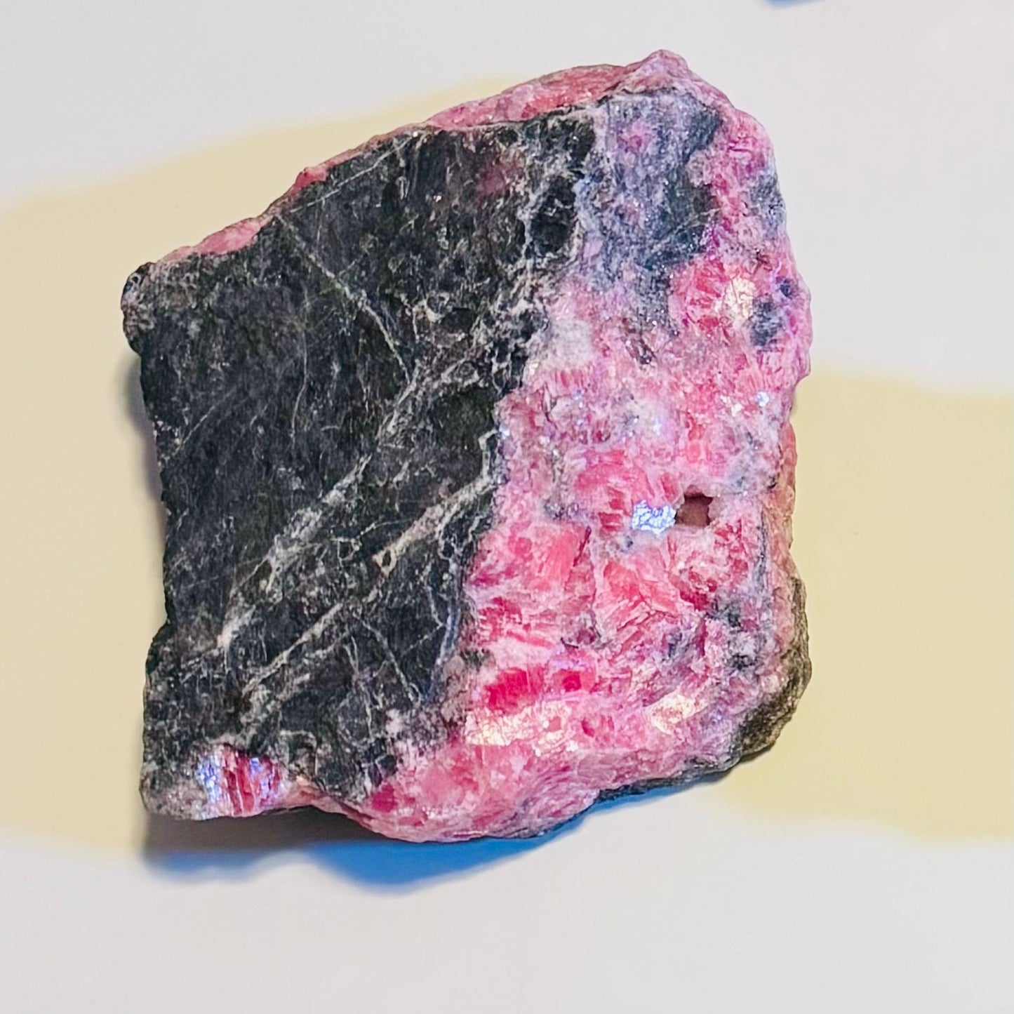 Rhodochrosite – Rough Unpolished Healing Stone with Manganese