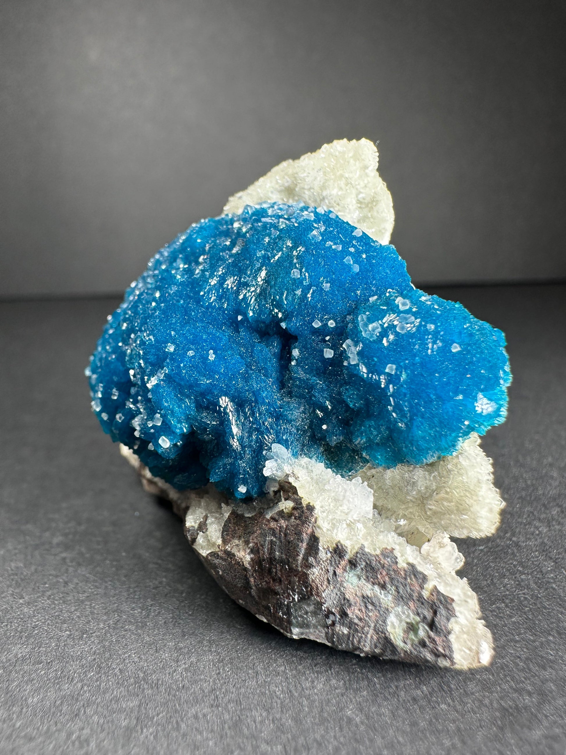 Cavansite Stilbite Specimen 70g Pune India – Minerals