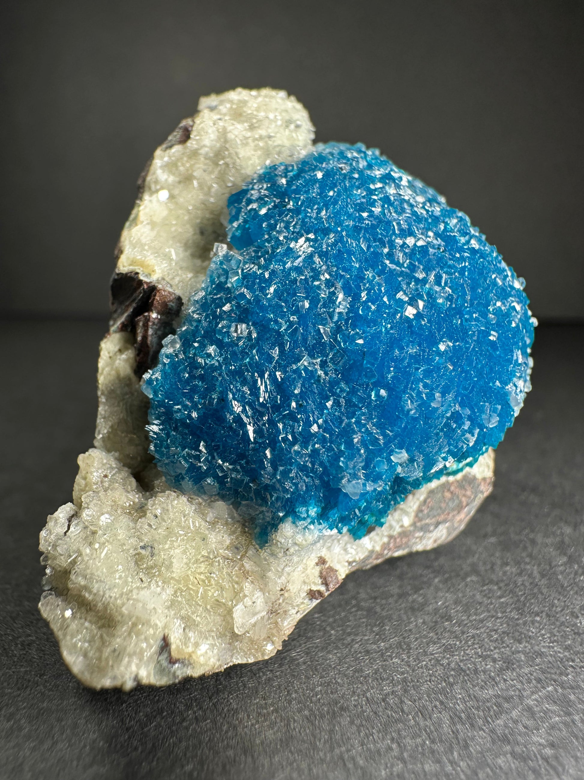 Cavansite Stilbite Specimen 70g Pune India – Minerals