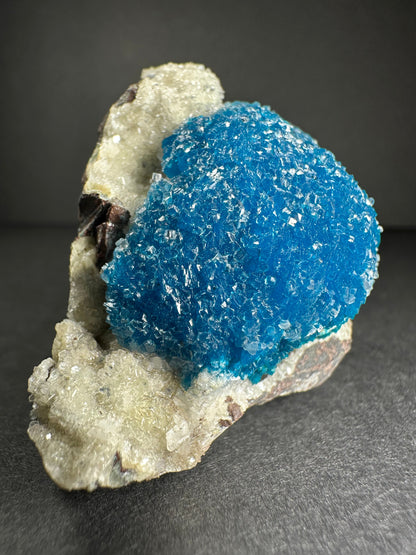 Cavansite Stilbite Specimen 70g Pune India – Minerals