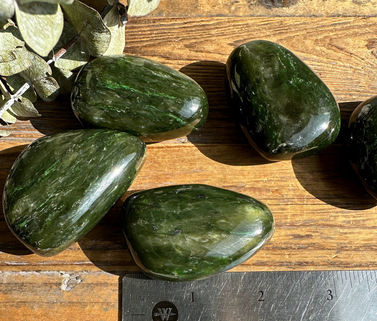 Jade Polished Specimen 2" – Low Grade Green Nephrite Crystal –