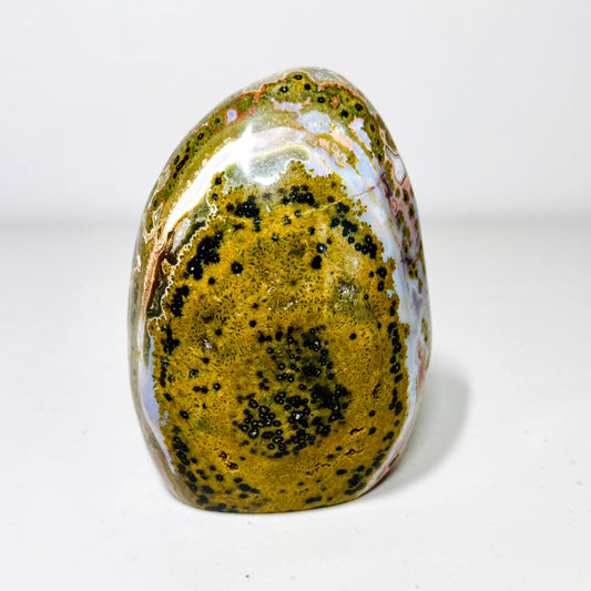Kabamby Ocean Jasper Polished Freeform 2.5 lb Green Red Lavender – Ocean Jasper