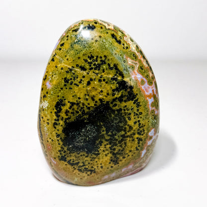 Kabamby Ocean Jasper Polished Freeform 2.5 lb Green Red Lavender – Ocean Jasper