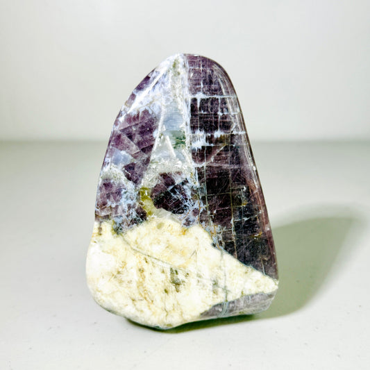 Purple Anhydrite Crystal Freeform 2.8 lbs - Lavender Healing Stone – Crystals & Minerals