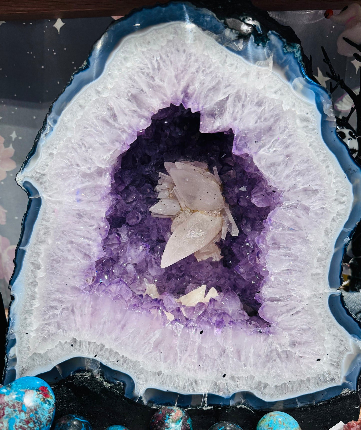 HUGE Amethyst Cave – Over 25 lbs! Statement Crystal Geode