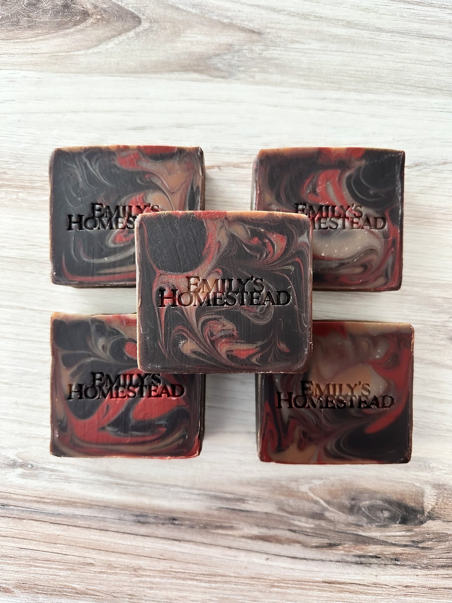 Chocolate-Covered Cherry Soap