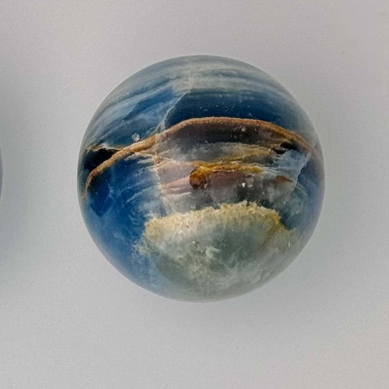 Blue Onyx Spheres (mexico) –