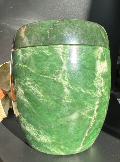 JADE BURIAL URN - ONE OF A KIND