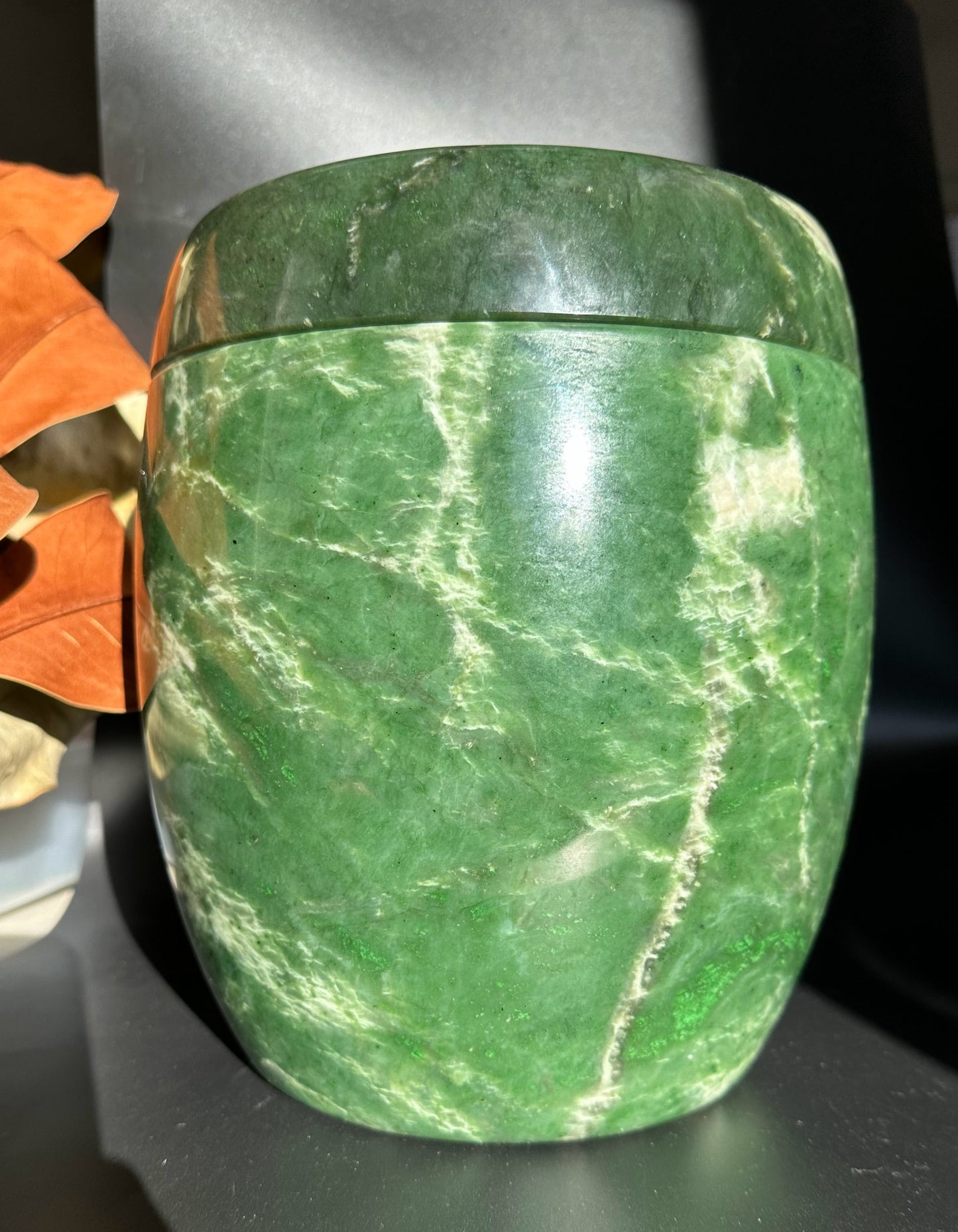 JADE BURIAL URN - ONE OF A KIND