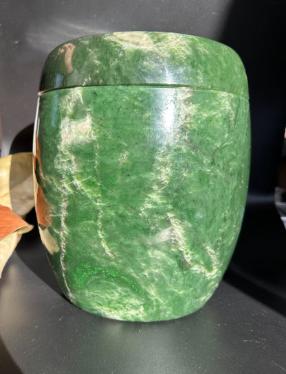 JADE BURIAL URN - ONE OF A KIND