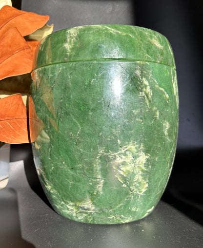 JADE BURIAL URN - ONE OF A KIND