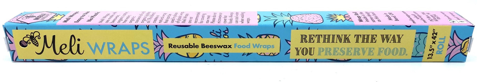 Beeswax Wrap Bulk Roll - Pineapple Print – Beeswax Rolls