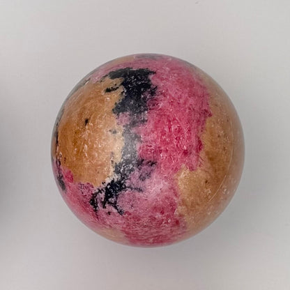 Rhodonite Sphere – 51.5 mm
