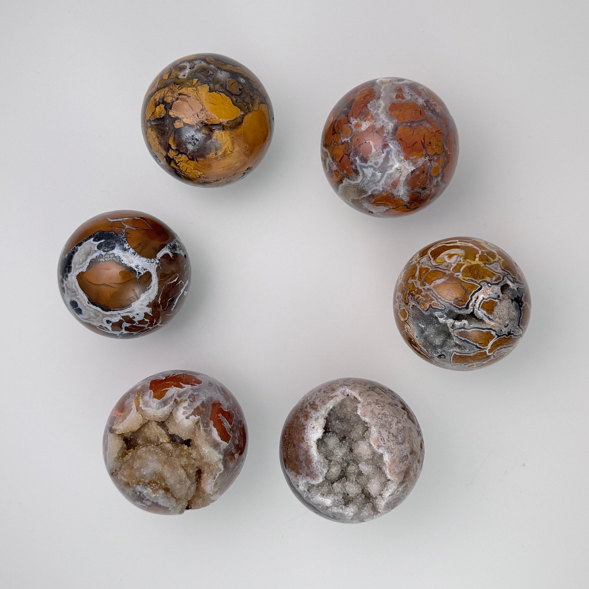 Brecciated Jasper Carvings – Rare Crystal of Courage & Nurturing –