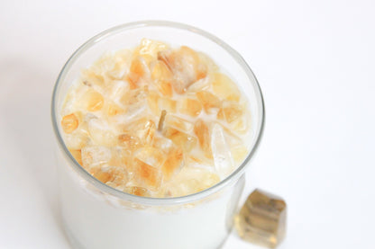 Citrine Clean Crystal Candle
