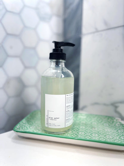 [ALOE WATER + OSMANTHUS] --  ORGANIC HEMP SEED BODY SOAP