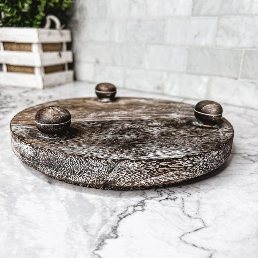 Rustic Wood Stand –
