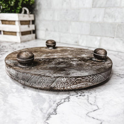 Rustic Wood Stand –