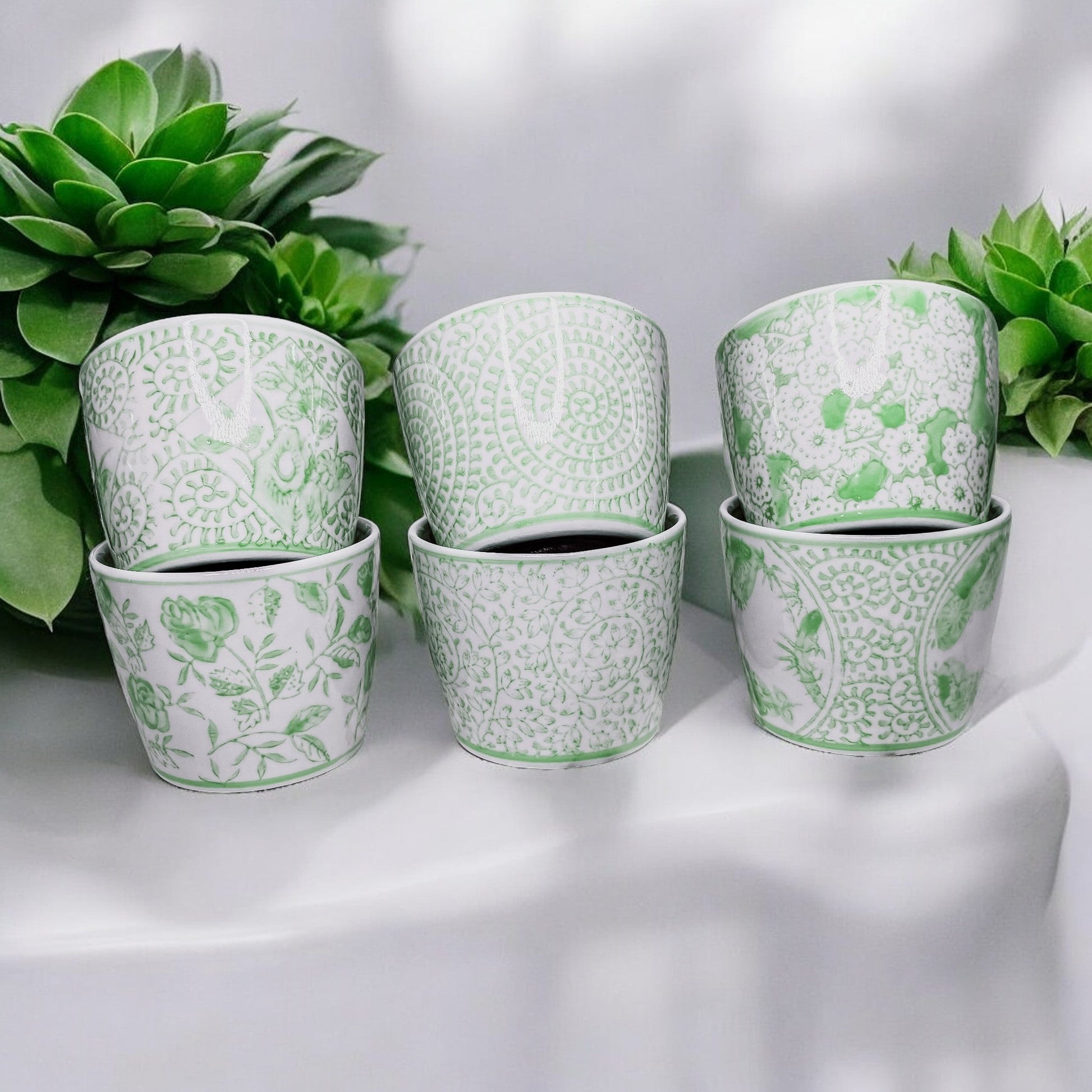 Mini Green Cachepots – Cachepot