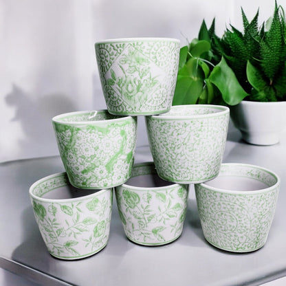 Mini Green Cachepots – Cachepot