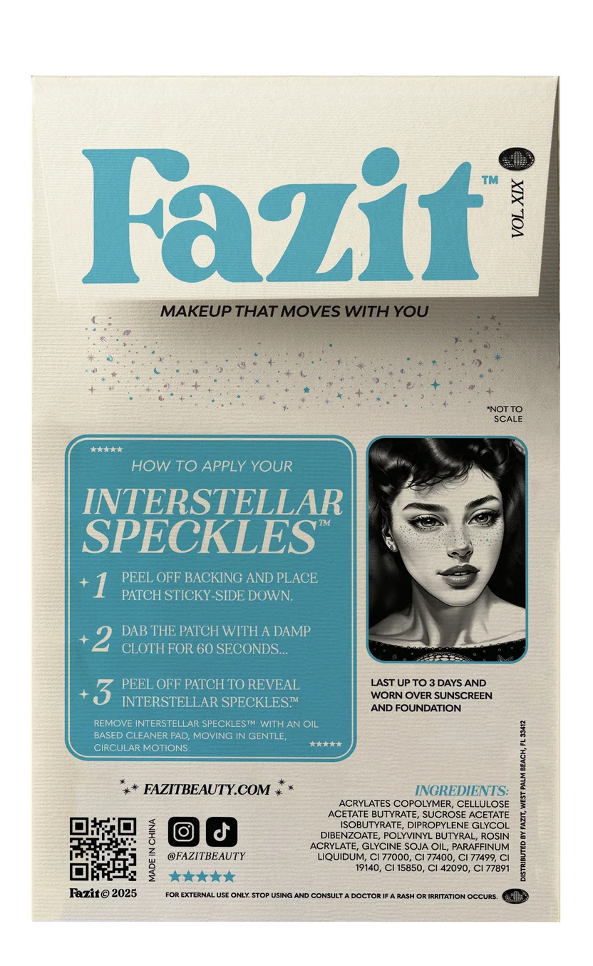 Fazit Temporary Makeup Patches – Stars, Freckles & Speckles –