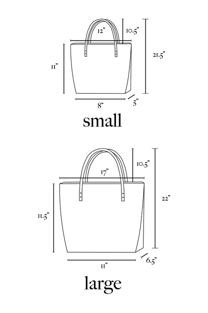 Atlas Market Tote - Full Grain Leather Tote Bag – Large Leather Tote Bag