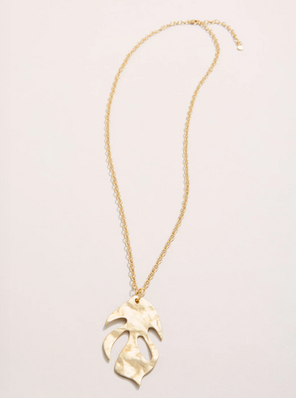 Kai Leaf Necklace – 28" –