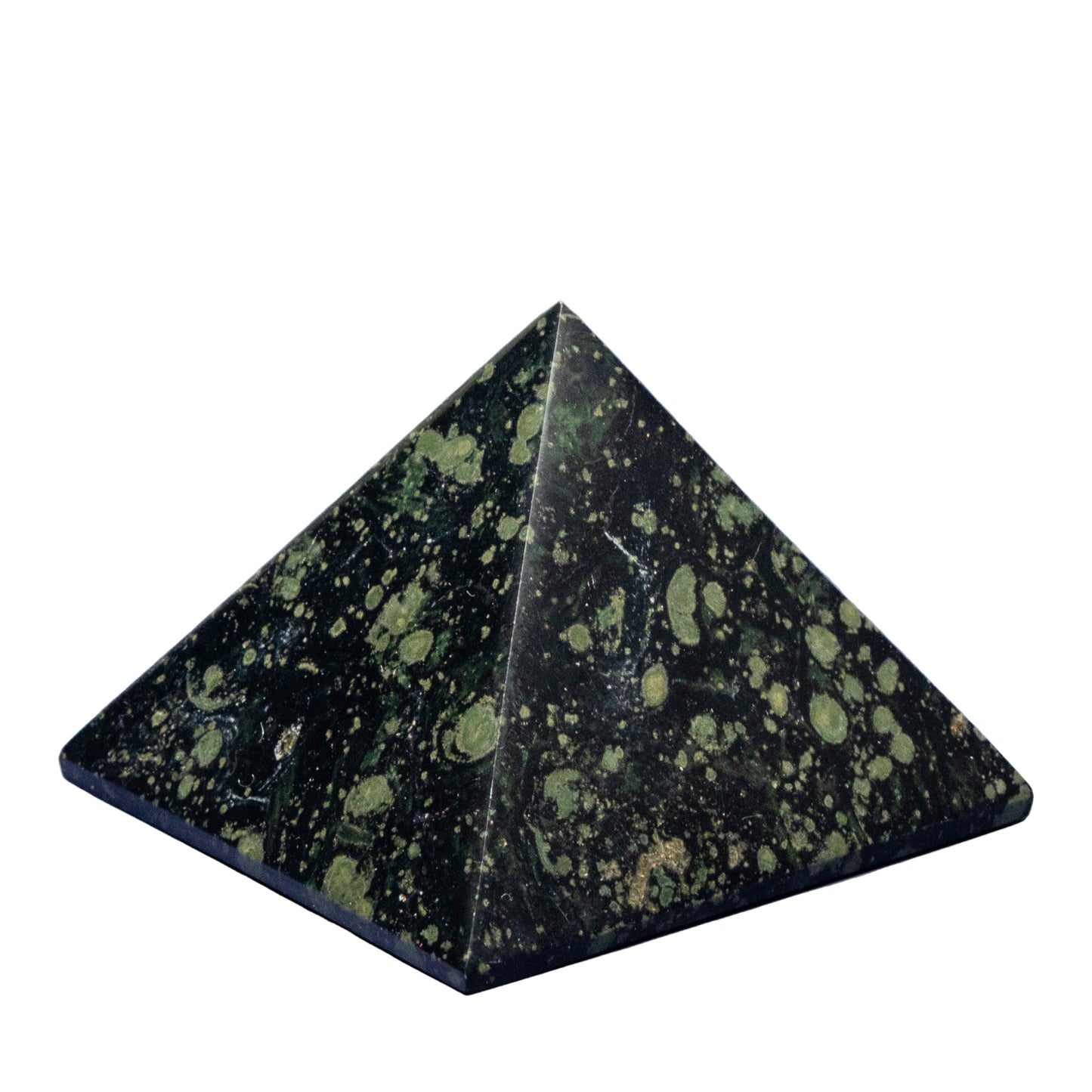 Kambaba Jasper Pyramid – Kambaba Jasper 382g - 3.00" Base Pyramids