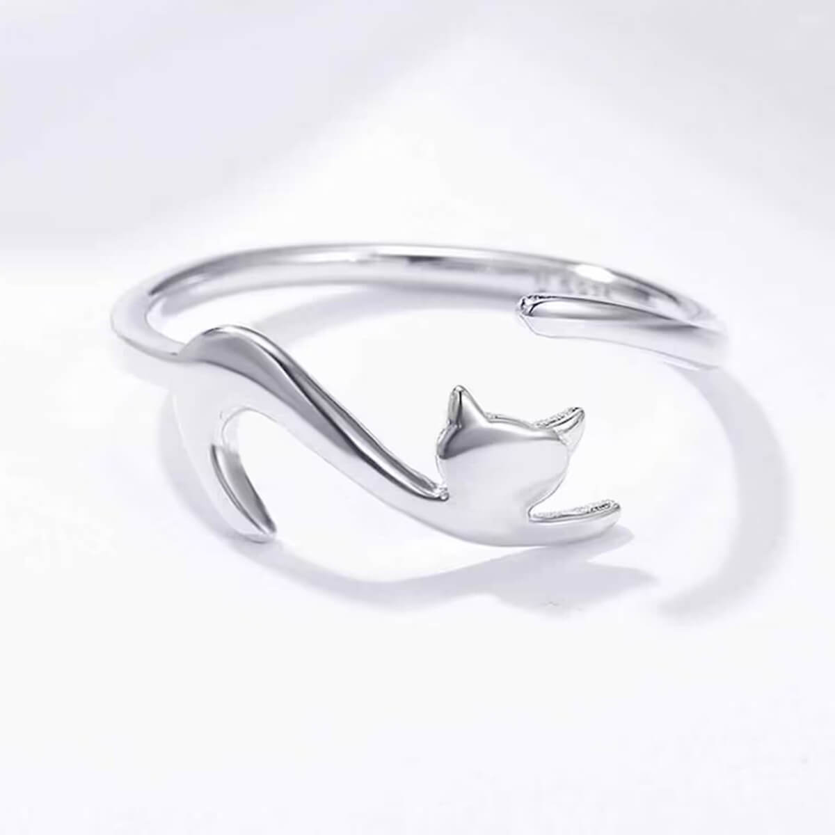 KITTY CAT RING (ADJUSTABLE) –