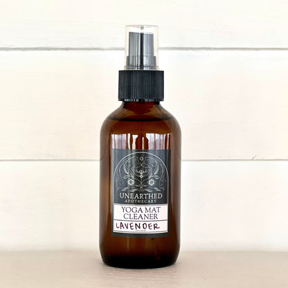 Yoga Mat Cleaning Spray – Lavender Yoga Mat Cleaning Spray