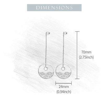 Moonlight 925 Silver Earrings