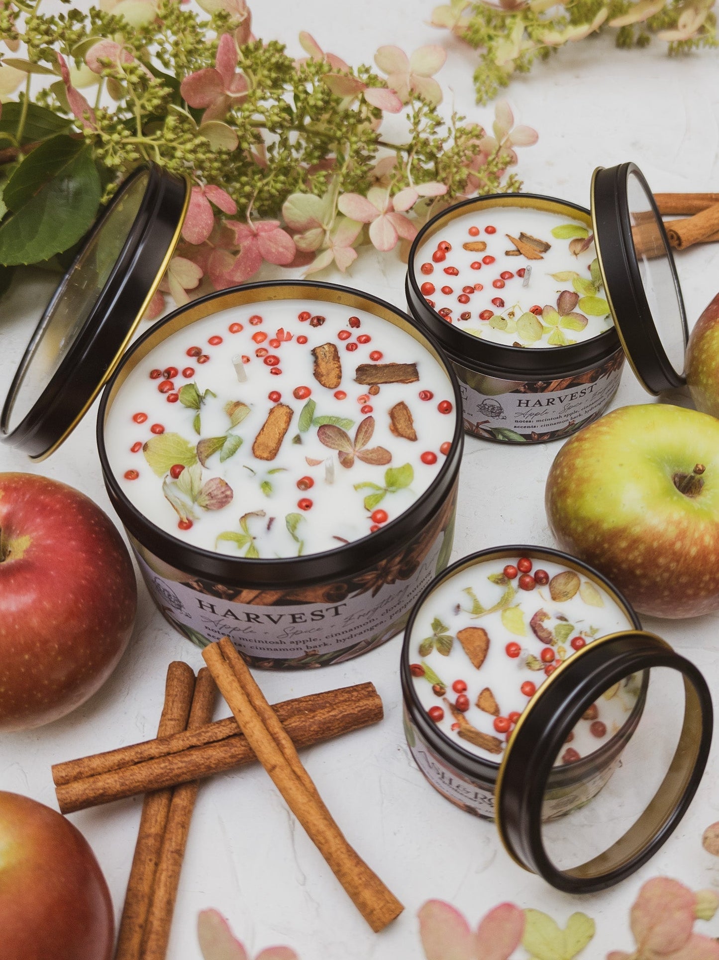 HARVEST Apple Spice 4oz Tin Candle