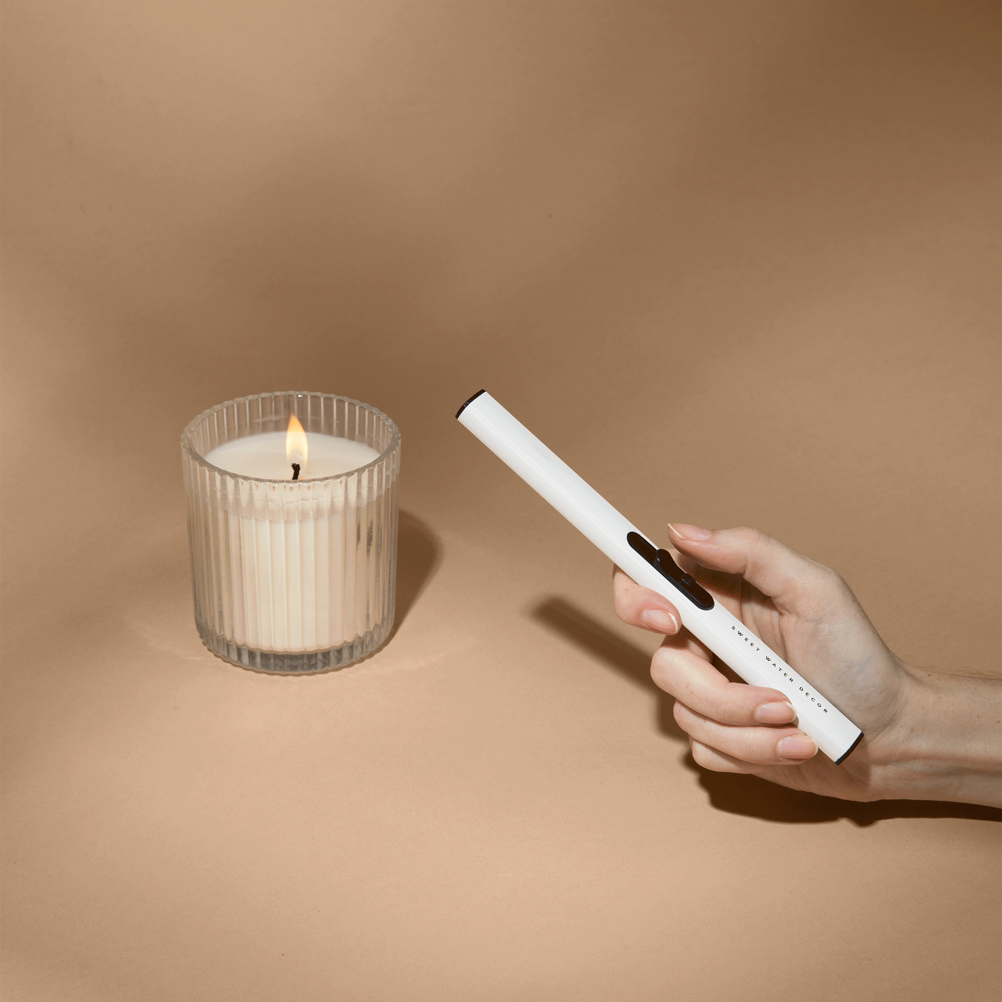 Rechargeable Electric Lighter - White – Rechargeable Lighters