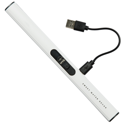 Rechargeable Electric Lighter - White – Rechargeable Lighters