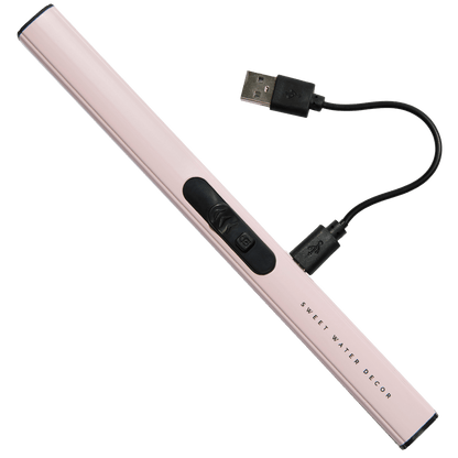 Rechargeable Electric Candle Lighter - Blush Pink USB Arc Lighter – Rechargeable Lighters