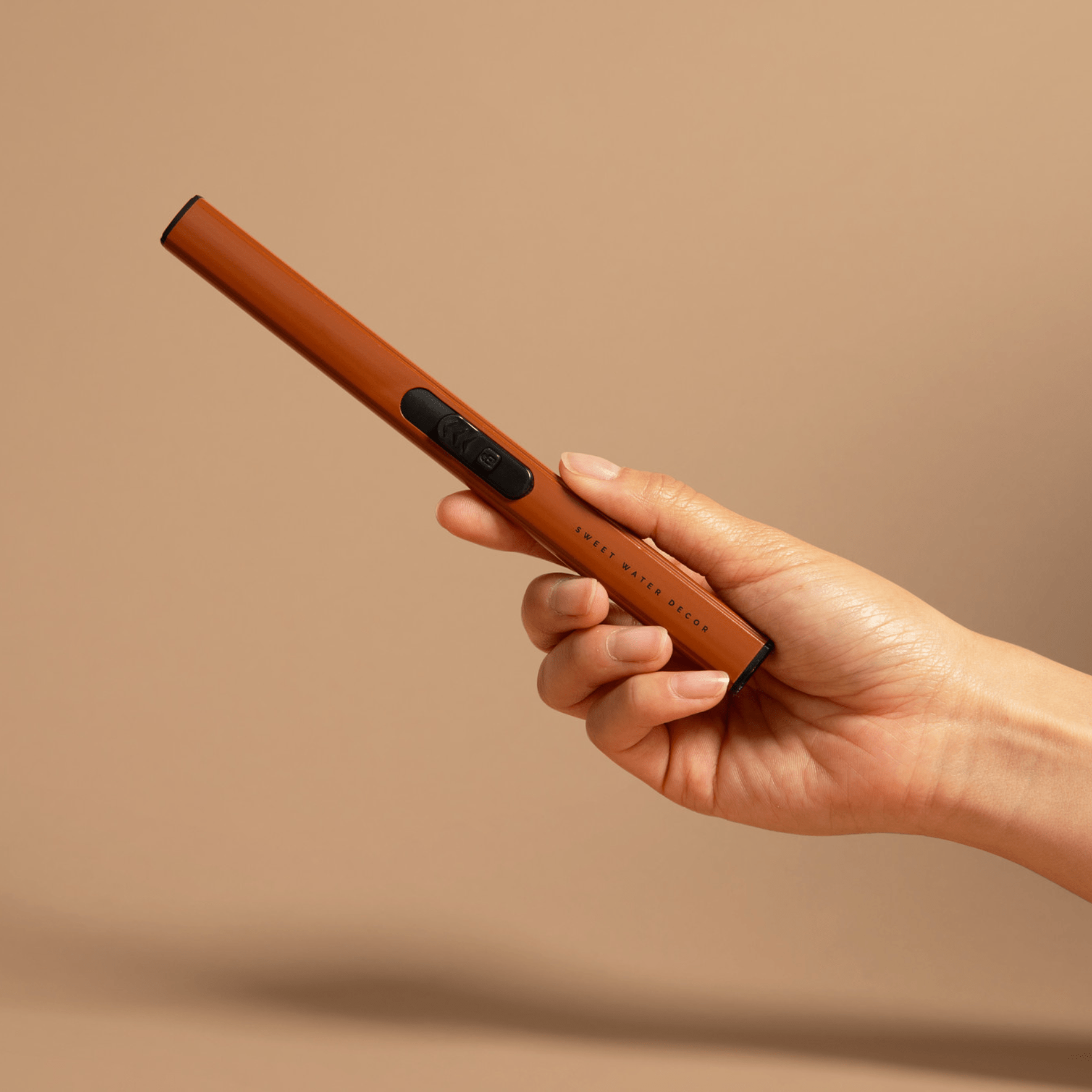 Burnt Orange Electric Lighter – Rechargeable Lighters