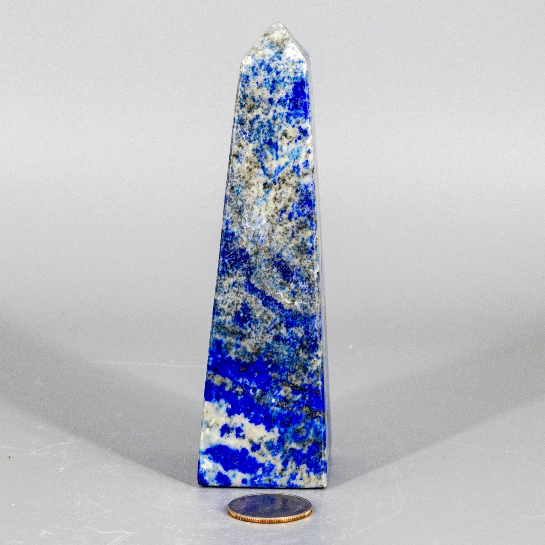 Lapis Lazuli Obelisk Tower – Lapis Lazuli 362g - 5.35"Hx 1.50"W Towers